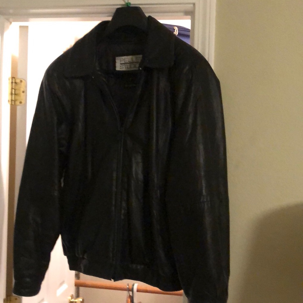 Men’s leather jacket